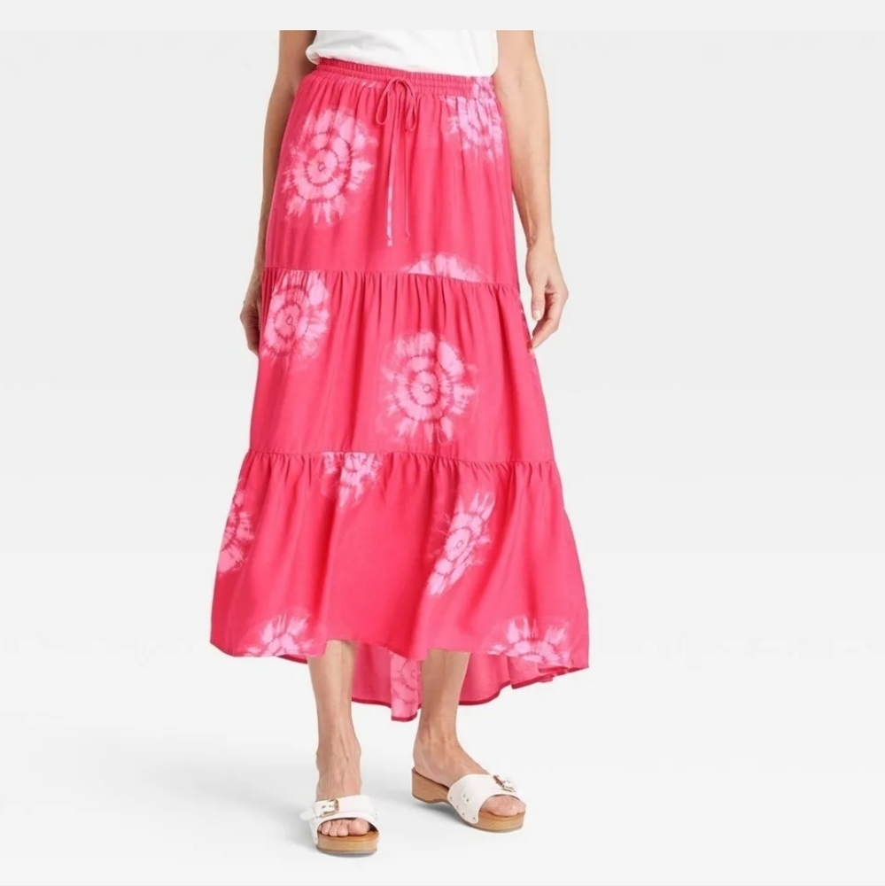 Tie dye skirt XL